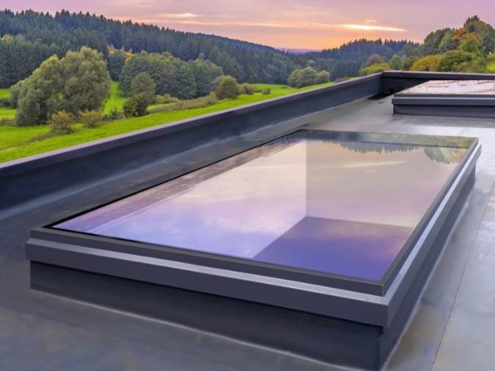 Flat Glass rooflight